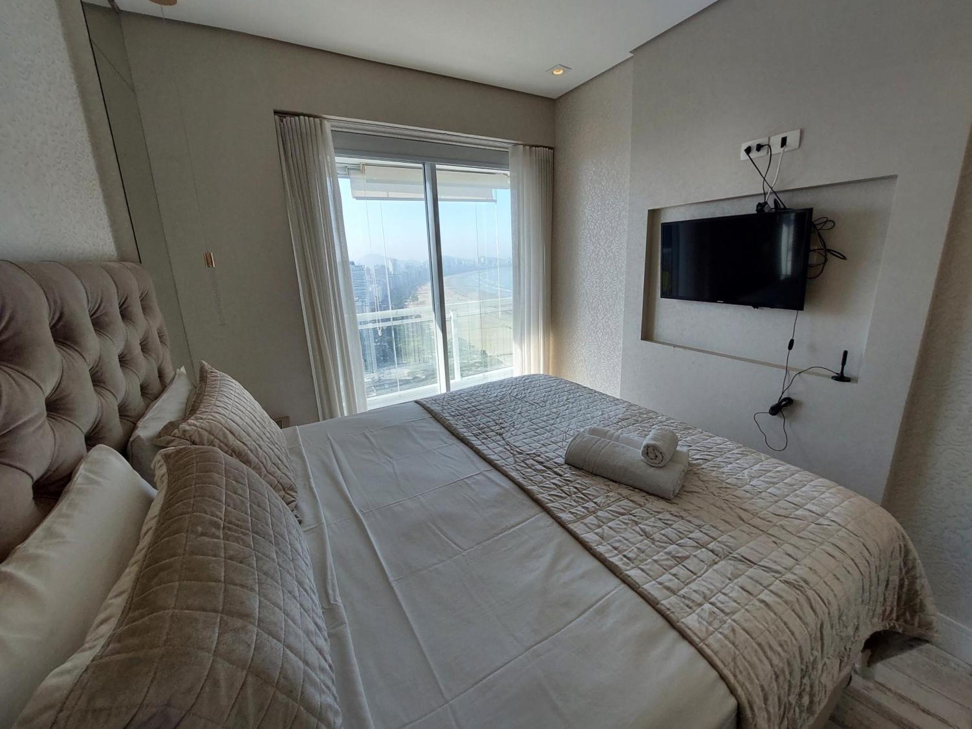 Book Santos - Unlimited 3202 - 2 Quartos Alto Padrao Vista Mar Exterior photo