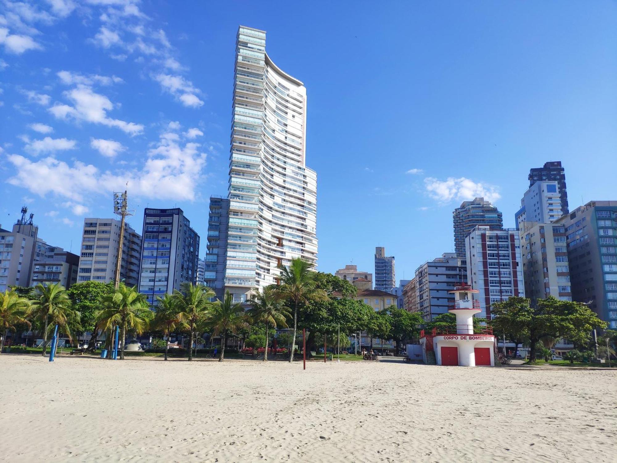 Book Santos - Unlimited 3202 - 2 Quartos Alto Padrao Vista Mar Exterior photo