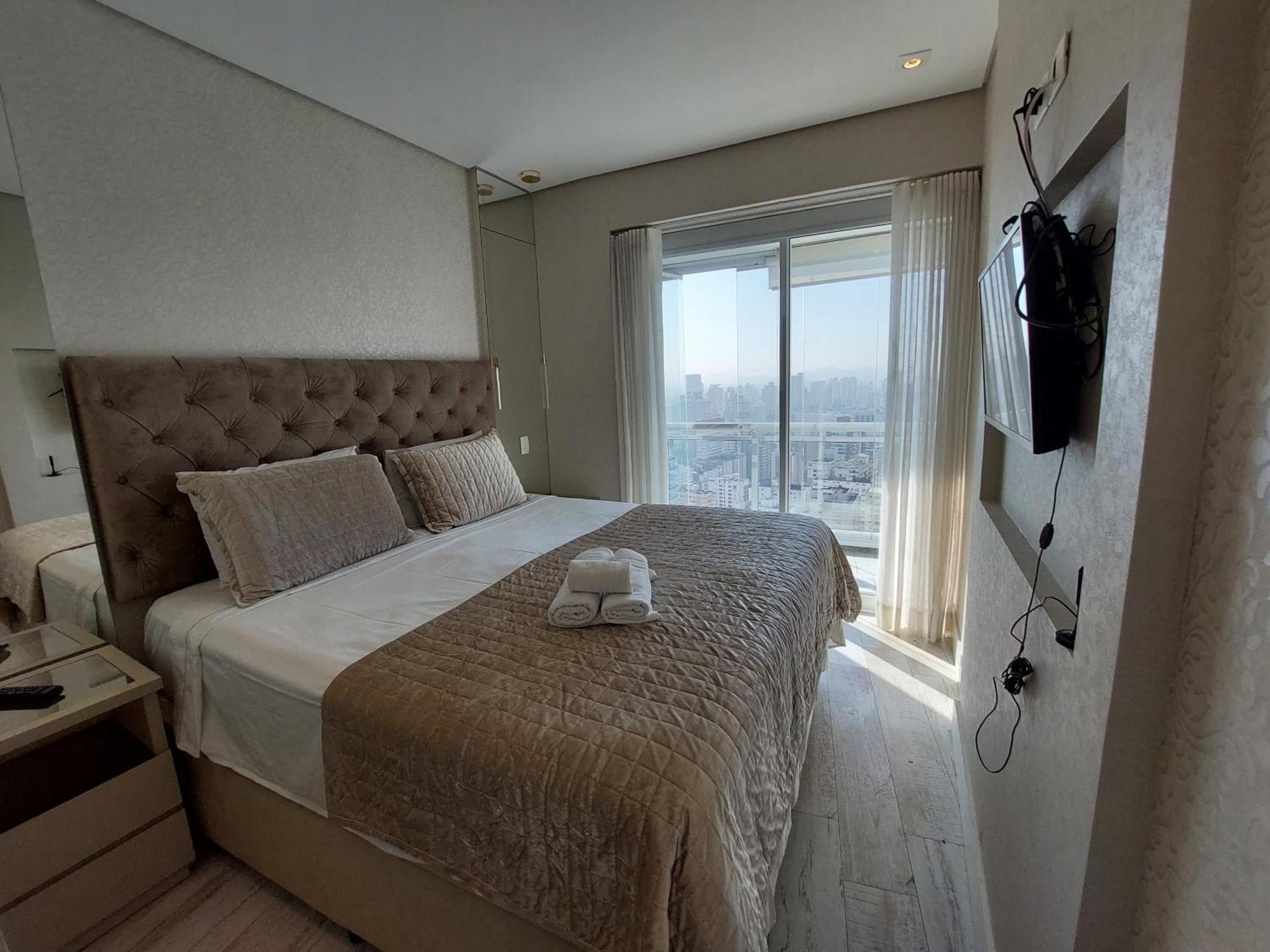 Book Santos - Unlimited 3202 - 2 Quartos Alto Padrao Vista Mar Exterior photo
